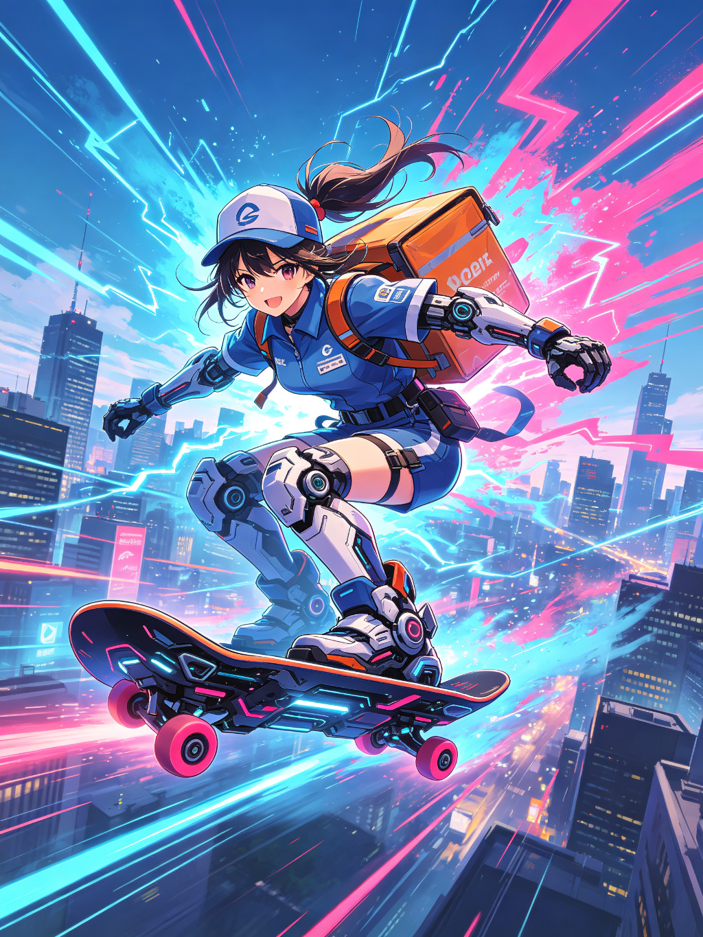 极速快递少女封面